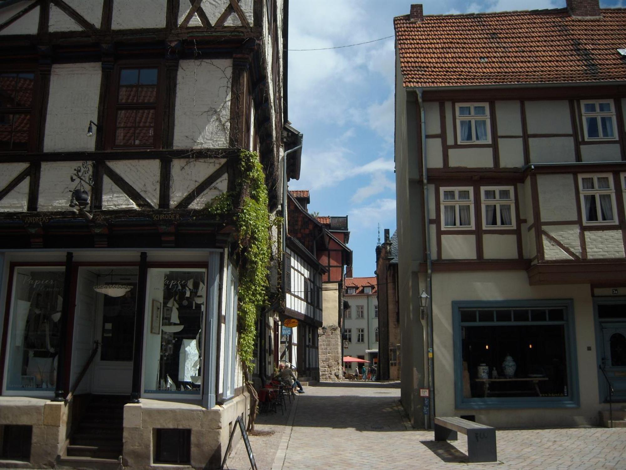 Ferienwohnungen Marktstrasse 15 Quedlinburg Bagian luar foto